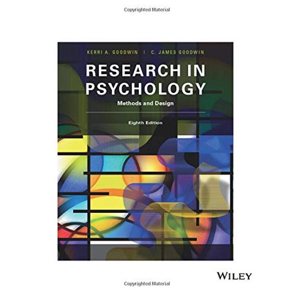 Pre-Owned Research in Psychology: Methods and Design (Paperback) 1119386152 9781119386155