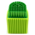 thumbnail image 5 of WEUVEB 1Set Green Nylon Bristles Mini Ergonomic Handle Scrubbing Brush for Clothes Cleaning, 5 of 8