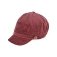 thumbnail image 2 of David & Young  Corduroy Cabbie Hat with Buttons (Women), 2 of 4