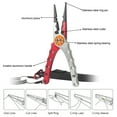 thumbnail image 2 of Fishing Pliers Lip Gripper Kit Line Cutter Hook Remover Fishing Tool, 2 of 8