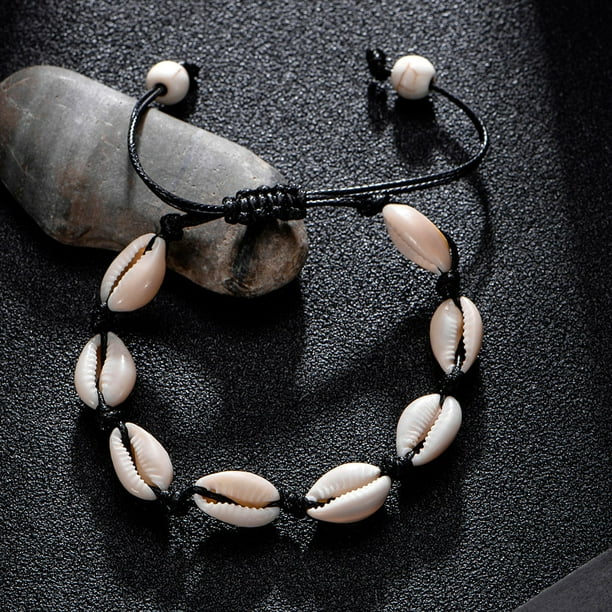 Pulseras para mujer, regalos para mujer, moda, concha, pulsera hawaiana para mujer, tobillera, joyería, concha, mujer