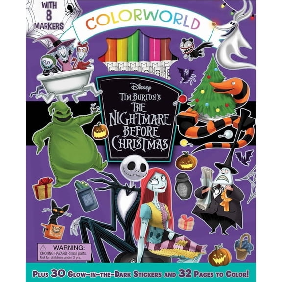 Colorworld Colorworld: Disney Tim Burton's Nightmare Before Christmas (Paperback)