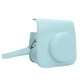 thumbnail image 1 of Jadeshay Funda de Cuero PU para cámara Funda Protectora de Cuero PU para Mini cámara con Correa Ajustable para el Hombro para cámara Instax Mini 7+(Claro Azul), 1 of 5