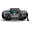 thumbnail image 1 of Philips Reproductor de CD portátil Boombox Bluetooth con reproductor de casete, potente reproductor de CD estéreo todo en uno para el hogar, altavoces Mega Bass Reflex, entrada de radio/USB/MP3/AUX co, 1 of 5