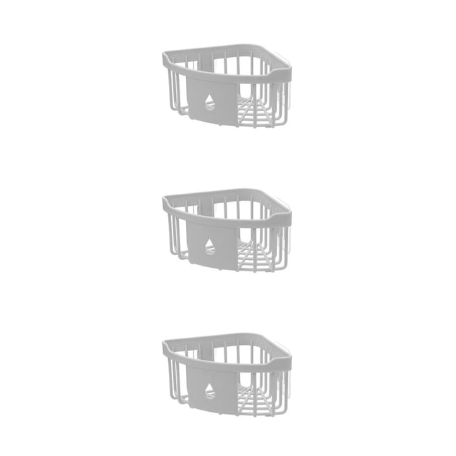 Estante de Soporte de Baño Cateissary Multicolor Sin Taladro Tamaño Compacto