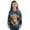 Baby Highland Cow, variant on Girls Half Zip Pullover Sweatshirt Fall Trendy Sunflower Elephant Long Sleeve Lapel Zipper Sweatshirt Oversized Drop Shoulder Pullover Top for Vacation Shopping Exercise Wear