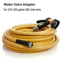 thumbnail image 3 of 1x IBC Ton Plastic Adapter Ton Bucket Accessories With Sealing Ring 2 NPS Black, 3 of 8