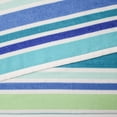 thumbnail image 2 of Mainstays Everyday Yarn Dyed Cool Variegated Stripe Cotton-Blend Velour Beach Towel, 30" X 60", 2 of 6