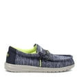 thumbnail image 3 of Hey Dude Children's Wally Stretch Navy Shoes 130132556, 3 of 3
