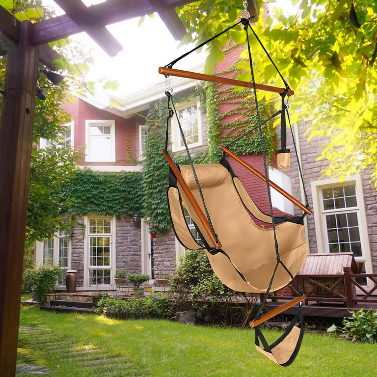 UBesGoo Perforated 100kg Seaside Courtyard Oxford Cloth Hanging Chair