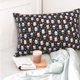 thumbnail image 4 of Fotbe Snowflake Cream Hot Cocoa Funda de Almohada Decorativa Estilo Occidental, Lujo en Algodón, Fundas para Almohadas King, Cojín Estampado para Decoración del Hogar-16"x24", 4 of 6