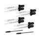 thumbnail image 3 of 8 pipetas de vidrio de 1 ml, lavables, con cepillo de limpieza, puntas redondas y puntiagudas para laboratorio de aceites esenciales., 3 of 9
