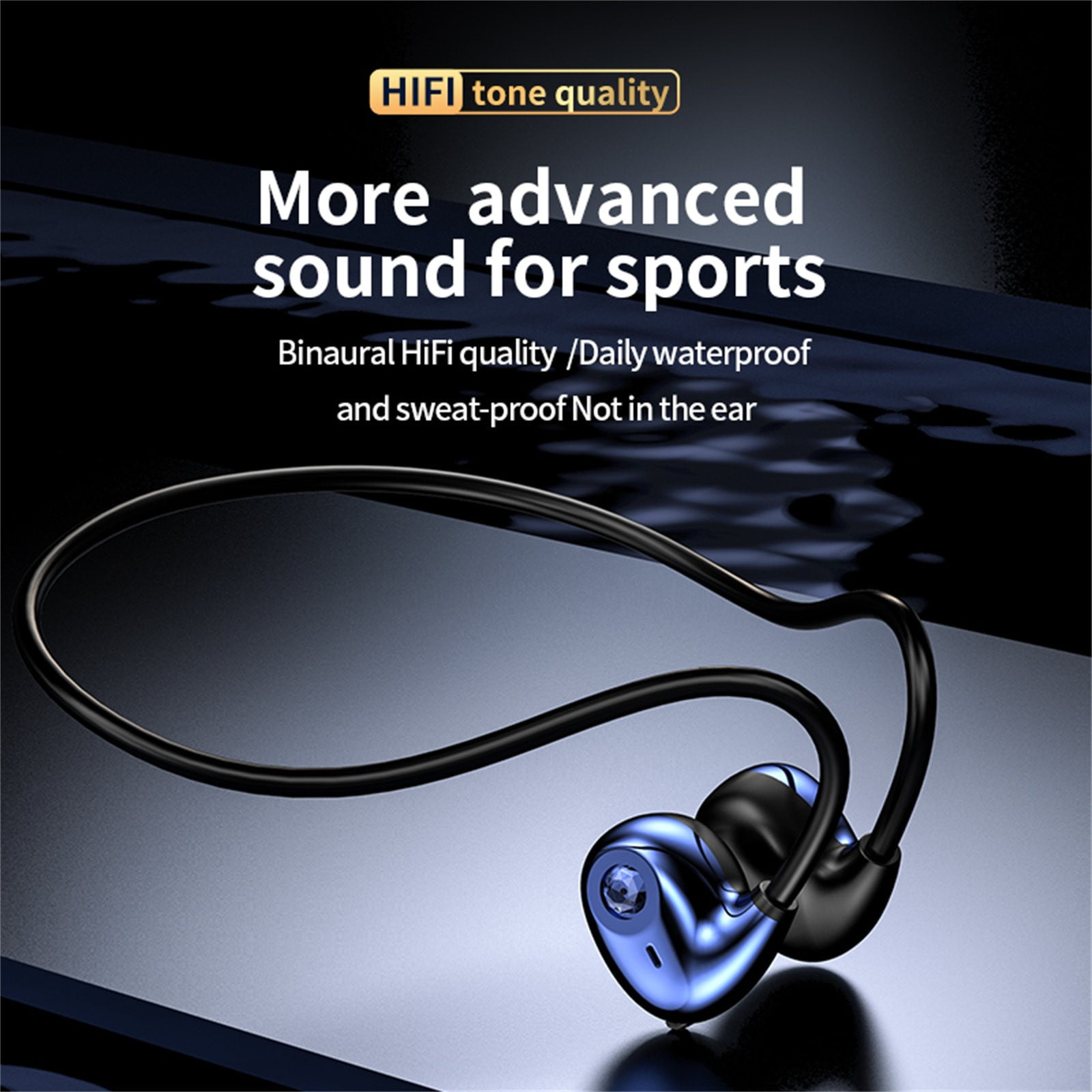 True Wireless Earbuds Bluetooth 5.3 Headphones 45H Long Playtime, Wireless Charging Case, IPX8 Waterproof Stereo Earphones, Built-in Mic Calls, Headset Premium Deep Bass 32 Preset EQs via APP,Purple