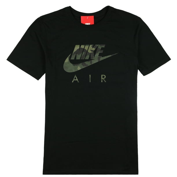 Nike - Nike Men's Air Max Logo T-Shirt Black Camo Green - Walmart.com ...
