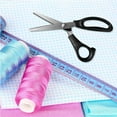 thumbnail image 4 of 2mm Teeth Pinking Shears Scissors for Fabric, DaKuan Models Fabric Scissors, Zig Zag Scissors, for Crafting, Paper Cutting, Fabric, Leather Materials Black, 4 of 4