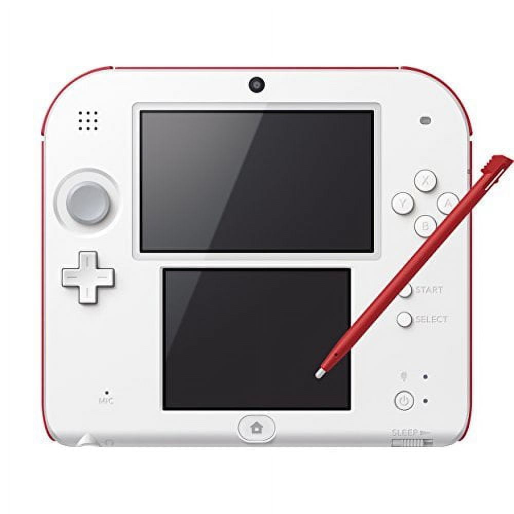 Nintendo Handheld Console 2DS White/red