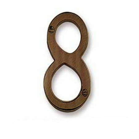 Salsbury Solid Brass Number