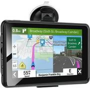 Gps Navigation For Truck Car,7 Inch 2.5d Screen,commercial Drivers Semi Truck Gps World Map Navigation System 8gb 256m