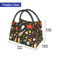 thumbnail image 2 of Honeii Seafood And Drinks Print Cooler Bag Insulated, Large Leakproof Soft Sided Portable Cooler Bag,Lunch Box Lunch Bag, 2 of 6