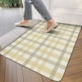 thumbnail image 3 of Rustic Elegance with Our 30x17 Buffalo Plaid Outdoor Rug - No-Skid, Absorbent Front Door Mat. Ideal for Layering & Upgrading Farmhouse Spring/Summer Decor, 3 of 6