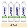 (4 pack) Propel Electrolyte Water Beverage, Kiwi Strawberry, 33.8 Fl Oz Bottle 1L Electrolyte Supplements
