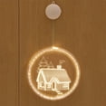 thumbnail image 1 of XWSHYW Decoraciones Navideñas Cadena de Luces Led Decorativas Navideñas con Forma de Ciervo y Batería de Acrílico, 1 of 2