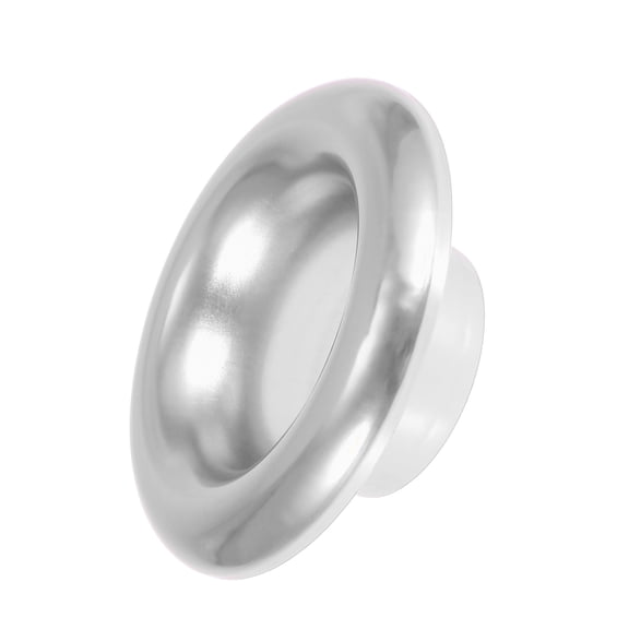Unique Bargains 3.5inch Bellmouth Velocity Stack Adapter Car Modified Turbo Air Intake Horn Air Inlet Cover Silver Tone
