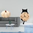 thumbnail image 2 of Almohadas de calabaza de Halloween,Almohadas de calabaza de Halloween Decoración del hogar Suave,Reloj de pared,Reloj de pared decorativo para baño y dormitorio.,Reloj de pared de gato, 2 of 8