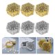 thumbnail image 3 of KAKOWELY 6 cajas de dulces hexagonales de plástico para bombones y azúcar para bodas., 3 of 5
