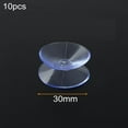 thumbnail image 1 of Chendee 10 Pcs Ventouses Double Face en Plastique Transparent 20/30/35mm, 30mm, 1 of 7