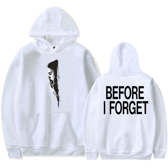 The Kid LAROI Merch Before I Forget Hoodie Unisex Long Sleeve Hooded Sweatshirt Fashion Pullover Clothes