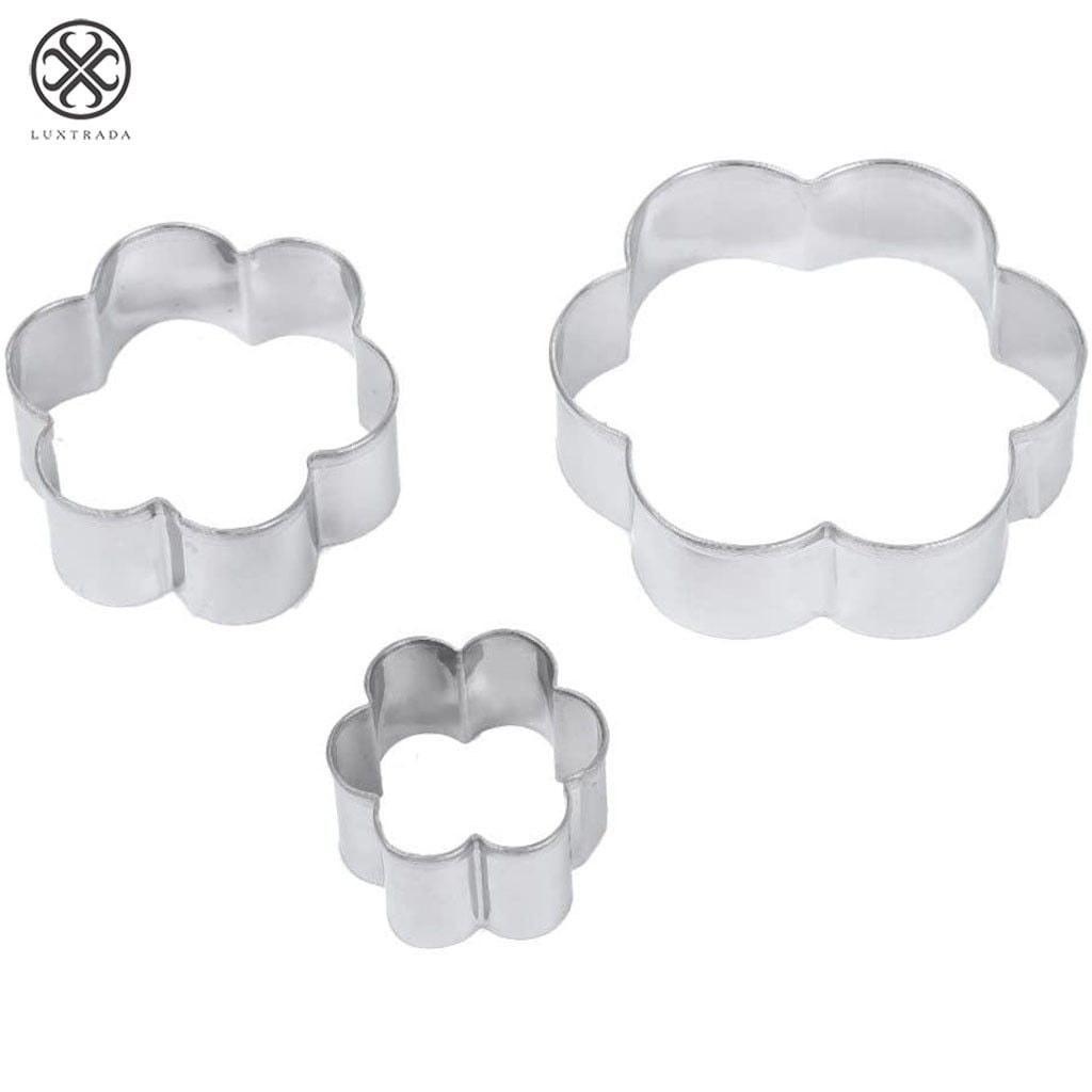 10pcs/set Cute Fruit Cutter Mould Hedgehog Box Mini Stainless Steel Mould  Cookie Cutter Biscuit Ham Cookie Kitchen Tools