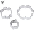 thumbnail image 5 of Luxtrada Cookie Pastry Fruit Cutters 12 Pcs Metal Stainless Steel Heart Star Circle Flower Shaped Mould Small Stainless Steel Cookie Cutter(#A), 5 of 9