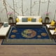 thumbnail image 4 of Beijing Style Carpets for Living Room Coffee Table Chinese Style Large Area Rugs for Bedroom Bedside  Study Non-slip Floor Mat My Lux Decor Round, 4 of 17