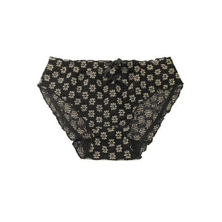 Agnes Orinda Women s Plus Size Naughty Panty Cute Floral Lace Brief Stretchy Cheeky Underwear