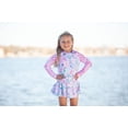 thumbnail image 5 of Millie Loves Lily Girls Pink Octopus Rashquard With Skirty Bottom and Shorts, Big Girls Size 6, 3-pcs, UPF 50+, 5 of 6