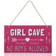 thumbnail image 1 of Kids Room Decor Little Girl Room Decor Girl Cave Door Sign Girl Cave Plaque Nursery Hanging Decor Kids Room Door Decor, 1 of 2