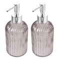 thumbnail image 3 of 2 botellas dispensadoras de champú de vidrio con bomba para el hogar, botellas cosméticas, 3 of 8