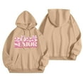 thumbnail image 1 of Mode Décontractée pour Femmes à Manches Longues 2025 Sweat à Capuche Imprimé Chiffres Tunique Française Grande Taille Robe Décontractée Haut Décontracté Sweat à Capuche à Fermeture à Glissière pour Femmes Hiver, 1 of 3