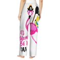thumbnail image 3 of Daiia It'S Flamazing To Be A Pirate Women's Sleep Pant with Pockets and Drawstring,Pajama Pants-X-Large, 3 of 9