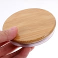 thumbnail image 3 of HEALEEP Bamboo Water Pitcher Lid Prevent Water Leakage for Daily Use 1Pack, 3 of 5
