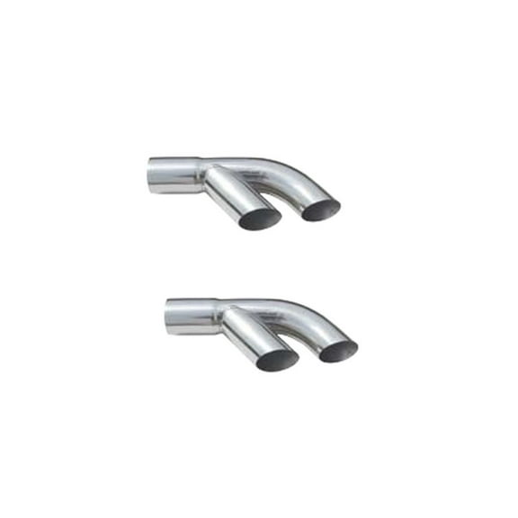 Pypes Performance Exhaust Exhaust Tip Slip Fit 3in to Dual 3in