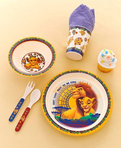 Disney 1425 1486 Kids dinnerware Set Polyproylene Plastic 