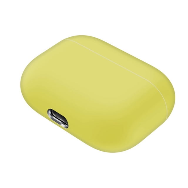 Flmtop 1 Pce Coque de Protection en Silicone Antichoc Couleur Unie pour Air Pods Pro
