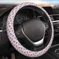 thumbnail image 5 of Disketp Cartoon Lobsters 1 Elastic Microfiber Steering Wheel Cover for Truck,SUV,Cars,Universal 15 inch,Anti-Slip, 5 of 6