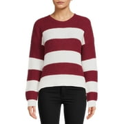 No Boundaries Juniors' Stripe Sweater