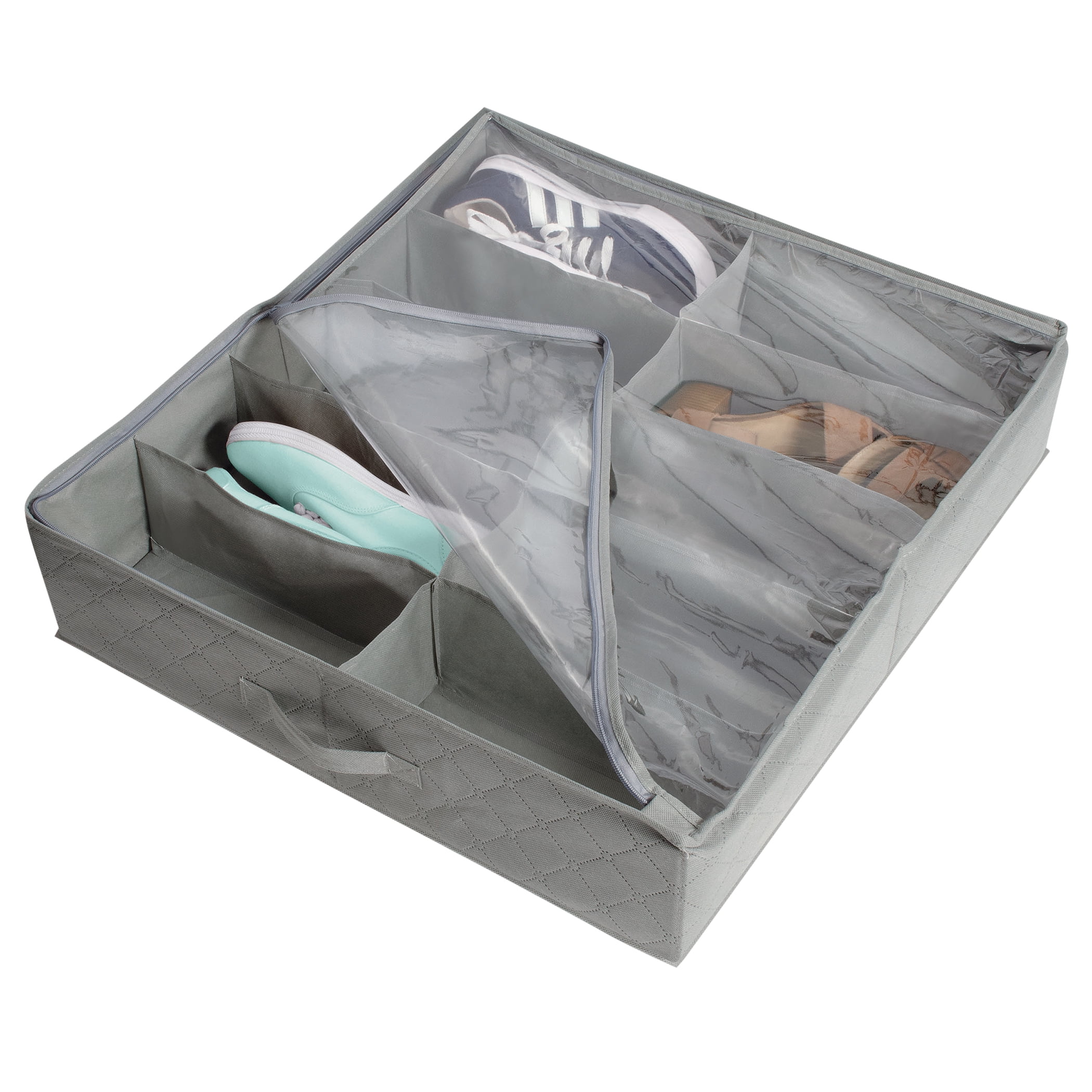 Foldable Under Bed ShoesAway Mesh Top 10Shoe Storage