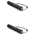 thumbnail image 2 of Transemion XPE LED 300LM Flashlight Powerful Anti-slip Portable Electric Torch Camping Lighting Lights Accessories Black 2Set, 2 of 6