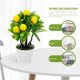 thumbnail image 3 of unbranded 2Ud De Árbol Falso Amarillo Para Bodas Banquetes Y Hogar Con Material Resistente, 3 of 6