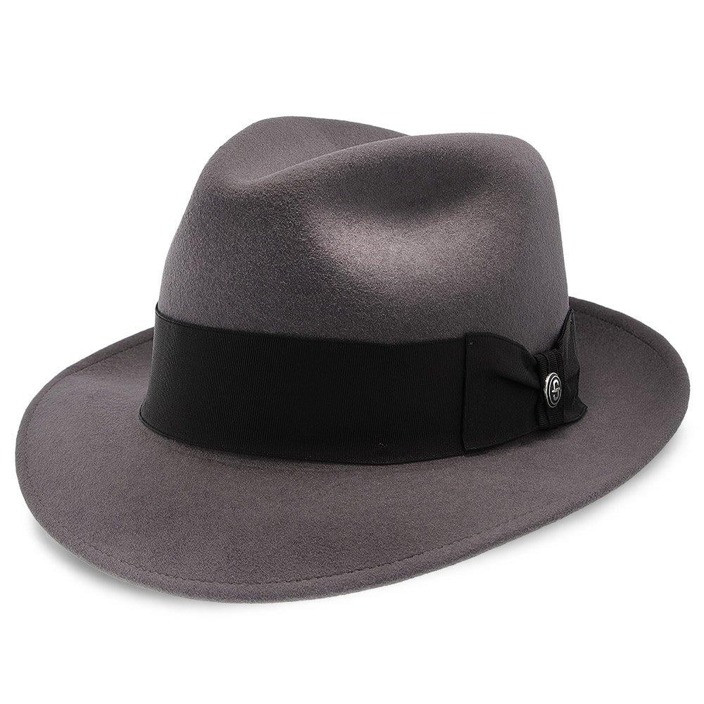 Stetson Frederick Wool Felt Fedora Hat - TWFRDK - Walmart.com